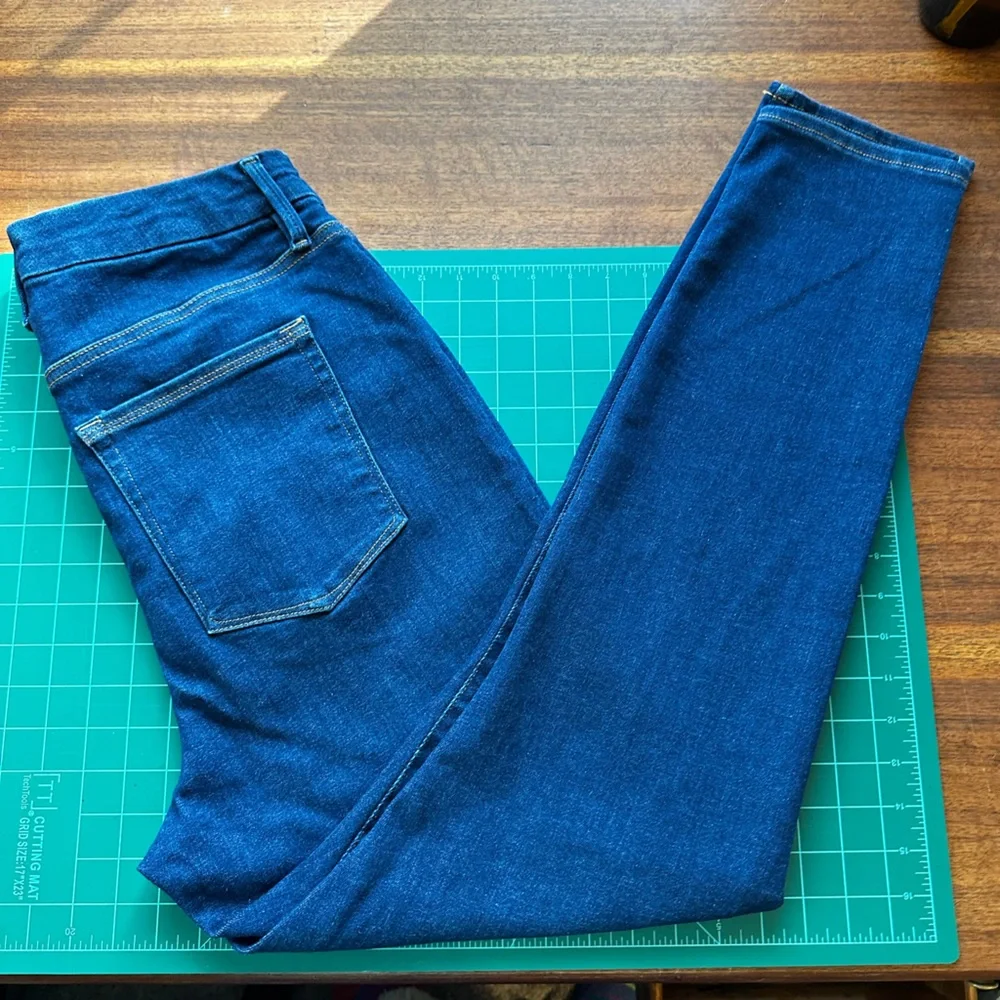 Good American Always Fits Good Waist skinny jeans size 14-18 Blue821 - Picture 2 of 5